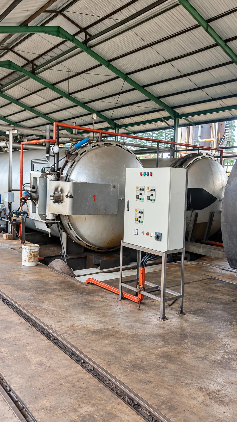 Horizontal Sterilizer Door/Drawbridge